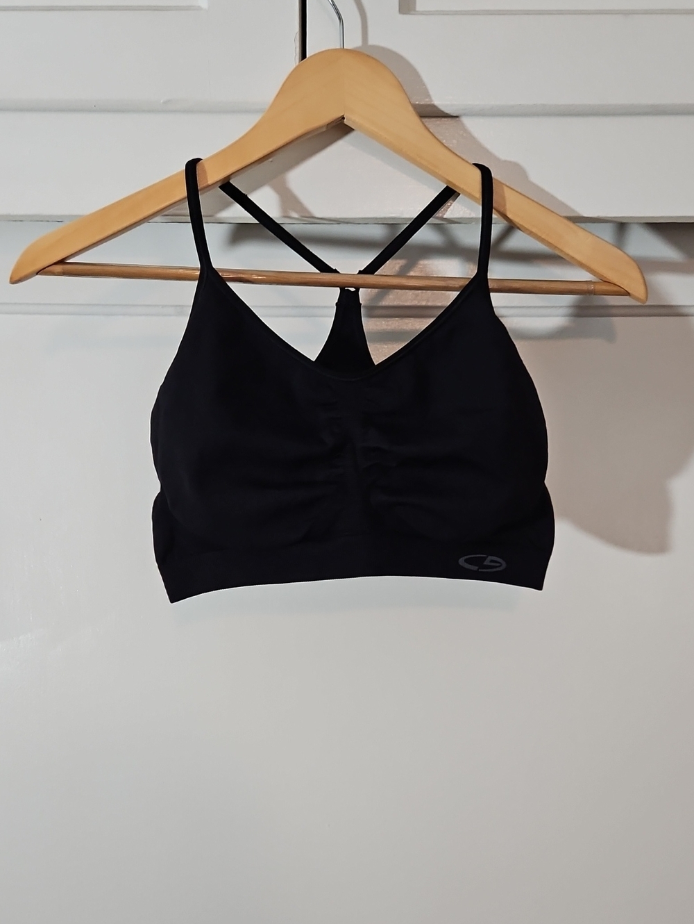 Champion Black Sports Bra/Bralette EUC